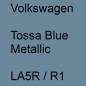 Preview: Volkswagen, Tossa Blue Metallic, LA5R / R1.